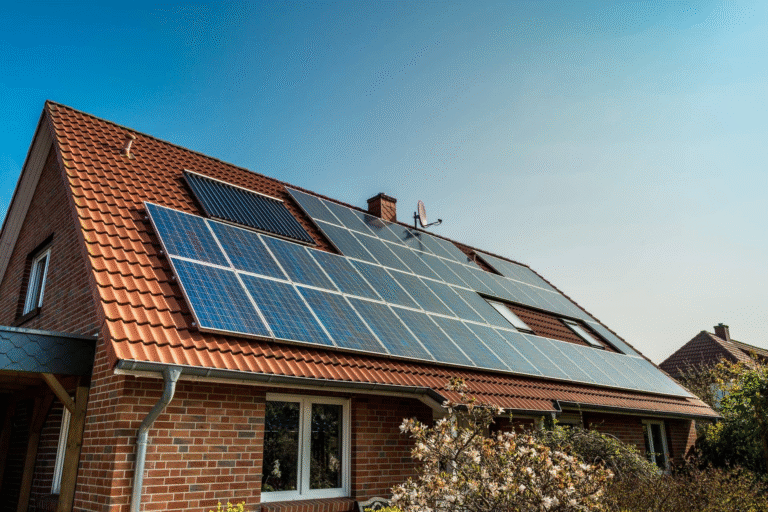 solar pv on a house