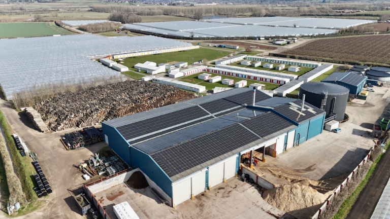 Solar PV on a building