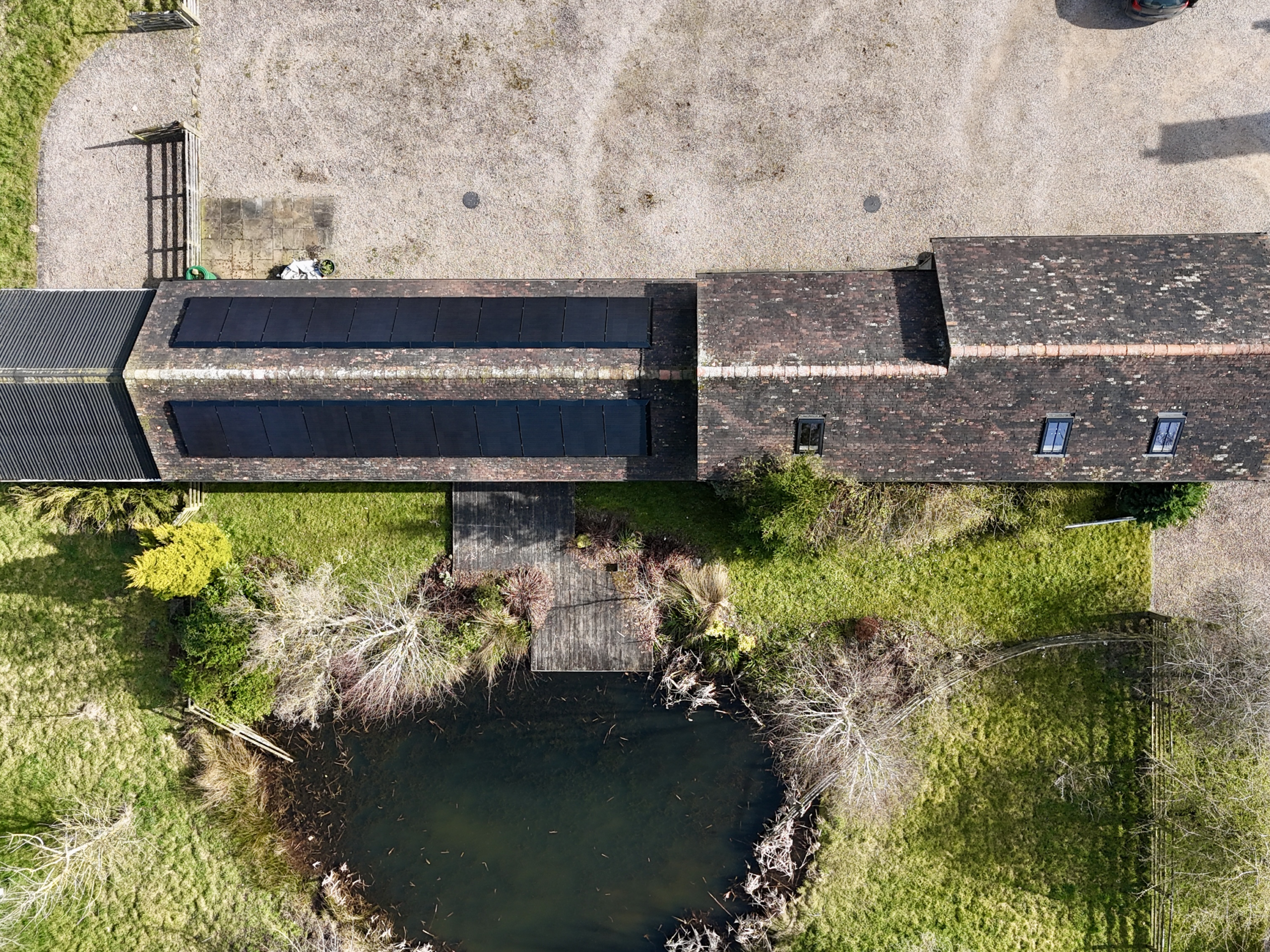 solar pv on a building