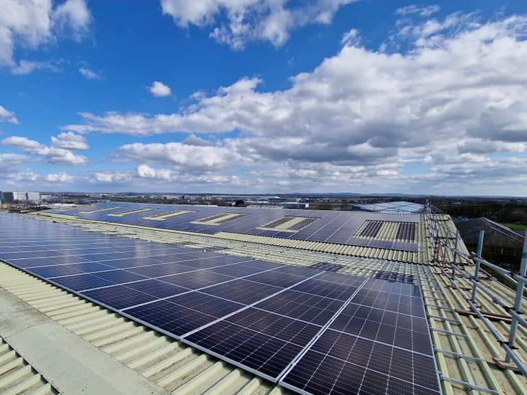 Solar PV on a building - ESP Energy